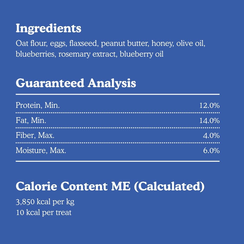Peanut Butter and Blueberry Treats - Good Bark