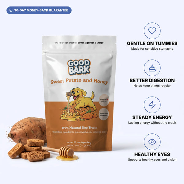Sweet Potato and Honey Treats - Good Bark