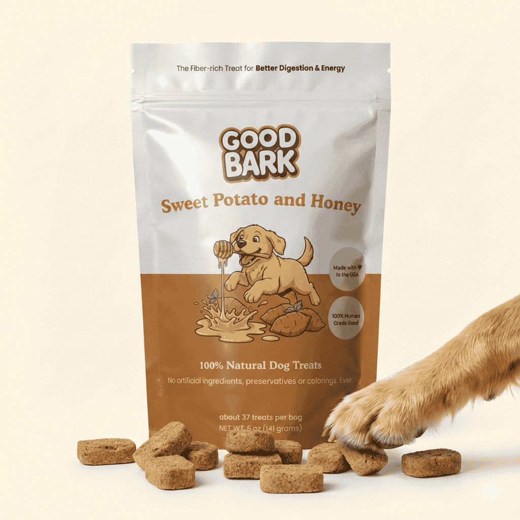 Sweet Potato and Honey Treats - Good Bark