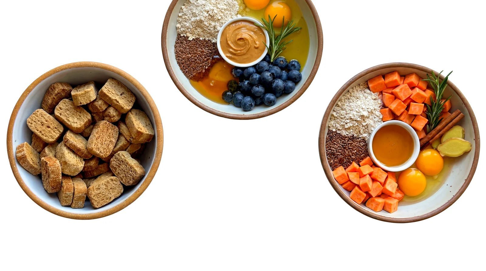 Puppy Treats Made from Real Ingredients. Soft, Small, and Easy on Little Stomachs.